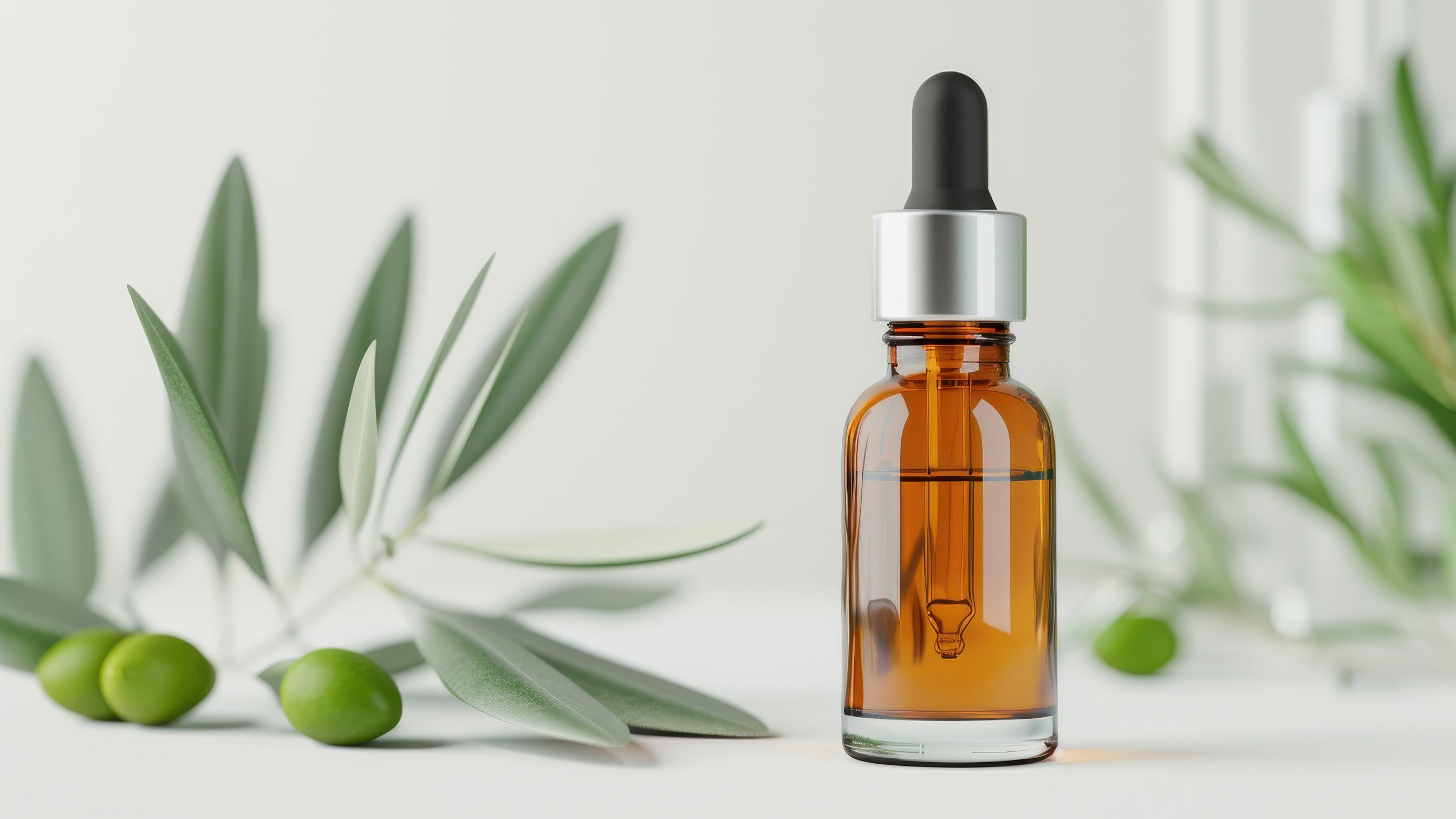 amber dropper bottle