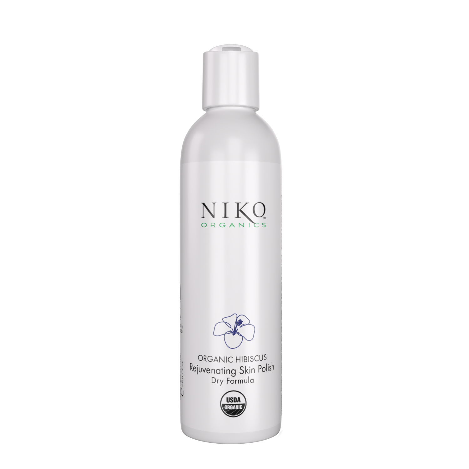 ORGANIC HIBISCUS ANTI-AGING SKIN POLISH & DRY CLEANSER